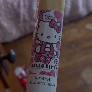 Hello Kitty Pink and White poster
